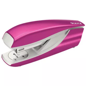 LEITZ Stolní sešívačka NeXXt WOW 5502, met. růžová, box