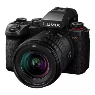 Panasonic Lumix DC-S5 Mark II + Lumix S 20-60 mm f/3,5-5,6 Macro O.I.S. 24,2 Mpx, černá Panasonic Lumix DC-S5 Mark II + Lumix S 20-60 mm f/3,5-5,6 Macro O.I.S. 24,2 Mpx, černá