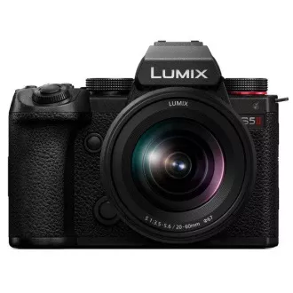 Panasonic Lumix DC-S5 Mark II + Lumix S 20-60 mm f/3,5-5,6 Macro O.I.S. 24,2 Mpx, černá Panasonic Lumix DC-S5 Mark II + Lumix S 20-60 mm f/3,5-5,6 Macro O.I.S. 24,2 Mpx, černá