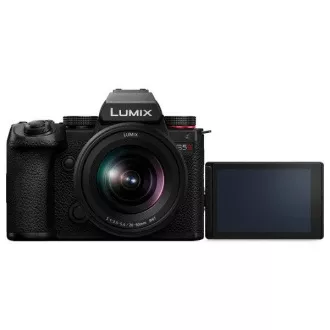 Panasonic Lumix DC-S5 Mark II + Lumix S 20-60 mm f/3,5-5,6 Macro O.I.S. 24,2 Mpx, černá Panasonic Lumix DC-S5 Mark II + Lumix S 20-60 mm f/3,5-5,6 Macro O.I.S. 24,2 Mpx, černá