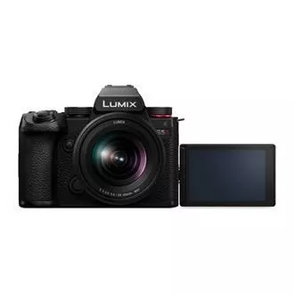 Panasonic Lumix DC-S5 Mark II + Lumix S 20-60 mm f/3,5-5,6 Macro O.I.S. 24,2 Mpx, černá Panasonic Lumix DC-S5 Mark II + Lumix S 20-60 mm f/3,5-5,6 Macro O.I.S. 24,2 Mpx, černá