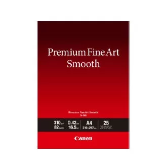 Canon fotopapír Premium FineArt Smooth A4 25 sheets Canon fotopapír Premium FineArt Smooth A4 25 sheets
