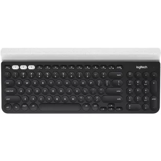 Logitech klávesnice Wireless Keyboard K780, US bluetooth, šedá/ bílá Logitech klávesnice Wireless Keyboard K780, US bluetooth, šedá/ bílá