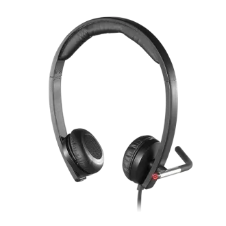 Logitech náhlavní souprava USB H650e stereo - černá Logitech náhlavní souprava USB H650e stereo - černá