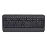 Logitech klávesnice Wireless Keyboard K650, CZ/SK, Bolt přijímač,bluetooth,tlumené klávesy, grafitová