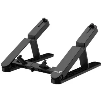 Genius G-Stand M200, Podstavec, pro notebook/tablet/telefon 10–17", nastavitelný, skládací, nosnost 10kg, černý Genius G-Stand M200, Podstavec, pro notebook/tablet/telefon 10–17", nastavitelný, skládací, nosnost 10kg, černý