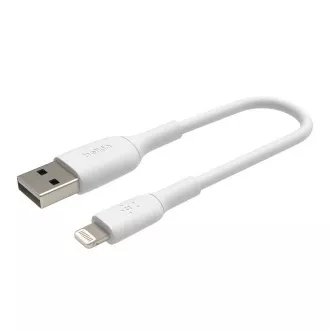 Belkin BOOST CHARGE Lightning/USB-A kabel, 15cm, bílý Belkin BOOST CHARGE Lightning/USB-A kabel, 15cm, bílý