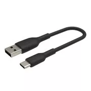 Belkin BOOST CHARGE USB-C/USB-A kabel, 15cm, černý
