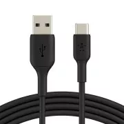 Belkin BOOST CHARGE USB-C/USB-A kabel, 2m, černý