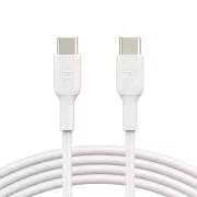 Belkin BOOST CHARGE USB-C/USB-C kabel, 2m, bílý