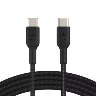 Belkin BOOST CHARGE USB-C/USB-C kabel, 1m, černý - odolný