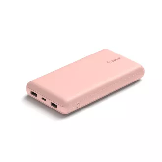 Belkin BOOST CHARGE USB-C PowerBanka, 20000mAh, 15W, růžová Belkin BOOST CHARGE USB-C PowerBanka, 20000mAh, 15W, růžová