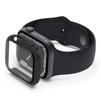 Belkin ochrana displeje ScreenForce 2v1 pro Apple Watch Série 4/5/6/SE/7/8/9, 44/45mm, černé - NOVÁ VERZE Belkin ochrana displeje ScreenForce 2v1 pro Apple Watch Série 4/5/6/SE/7/8/9, 44/45mm, černé - NOVÁ VERZE