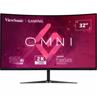 Viewsonic VX3218C-2K 32" prohnutý VA 2560x1440/165hz/1ms/300cd/2xHDMI/DP/Repro/VESA Viewsonic VX3218C-2K 32" prohnutý VA 2560x1440/165hz/1ms/300cd/2xHDMI/DP/Repro/VESA