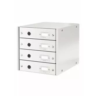 LEITZ Zásuvkový box Click&Store, 4 zásuvky, bílá LEITZ Zásuvkový box Click&Store, 4 zásuvky, bílá