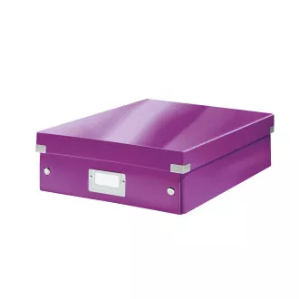 LEITZ Organizační box Click&Store, velikost M, purpurová LEITZ Organizační box Click&Store, velikost M, purpurová