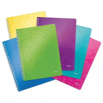 LEITZ Blok WOW A4, PP, linka, černá LEITZ Blok WOW A4, PP, linka, černá