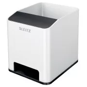 LEITZ Stojánek na tužky WOW hudební, bílá/černá