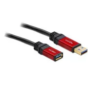 Delock prodlužovací kabel USB 3.0-A samec / samice 2m Premium