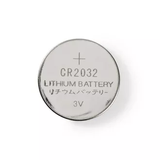 Nedis BALCR20325BL - Lithiová Knoflíková Baterie CR2032 | 3 V | 5 kusů | Blistr Nedis BALCR20325BL - Lithiová Knoflíková Baterie CR2032 | 3 V | 5 kusů | Blistr