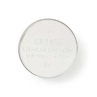 Nedis BALCR24505BL - Lithiová Knoflíková Baterie CR2450 | 3 V | 5 kusů | Blistr Nedis BALCR24505BL - Lithiová Knoflíková Baterie CR2450 | 3 V | 5 kusů | Blistr