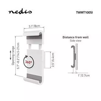 Nedis TWMT100SI - Držák tabletu | 7 – 12" | Pevný
