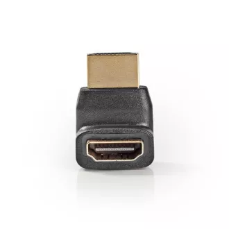 Nedis CVGB34902BK - HDMI Adaptér Úhlový 270° | HDMI Konektor - HDMI Zásuvka | Černá barva