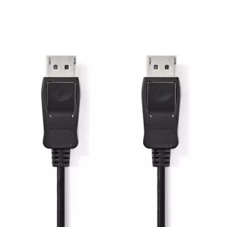 Nedis CCGB37010BK20 - DisplayPort 1.2 kabel | DisplayPort Zástrčka - DisplayPort Zástrčka | 2 m | Černá barva Nedis CCGB37010BK20 - DisplayPort 1.2 kabel | DisplayPort Zástrčka - DisplayPort Zástrčka | 2 m | Černá barva