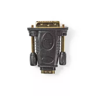 Nedis CVGB34912BK - HDMI – DVI Adaptér | DVI-D 24+1-Pin Zástrčka - HDMI Zásuvka | Černá barva