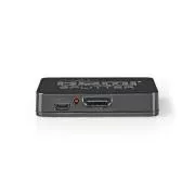 Nedis VSPL34002BK- HDMI Rozbočovač | 2 Porty port(s) | Vstup HDMI | 2x výstup HDMI | 4K@30Hz | 2.25 Gbps | Černá