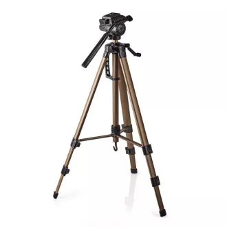 Nedis TPOD2300BZ - stativ | otáčení a náklon | max. 3,5 kg | 161 cm | černá / stříbrná Nedis TPOD2300BZ - stativ | otáčení a náklon | max. 3,5 kg | 161 cm | černá / stříbrná