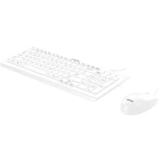 MSI SK9626MW-CZ+Mouse set klávesnice s myší, USB, bílá MSI SK9626MW-CZ+Mouse set klávesnice s myší, USB, bílá