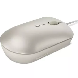 Lenovo myš CONS 540 USB-C kabelová kompaktní - zlatá (Sand) Lenovo myš CONS 540 USB-C kabelová kompaktní - zlatá (Sand)