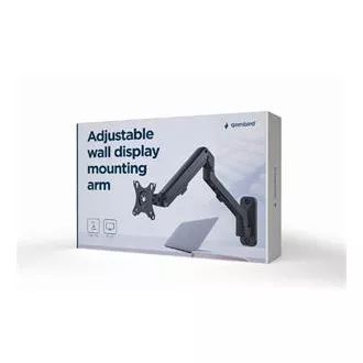 GEMBIRD Držák monitoru na stěnu MA-WA1-02, naklápěcí, až do 27" a 7kg, černý GEMBIRD Držák monitoru na stěnu MA-WA1-02, naklápěcí, až do 27" a 7kg, černý