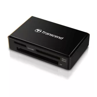 Transcend RDF8 USB 3.0 čtečka paměťových karet SDHC/SDXC (UHS-I), microSDHC/SDXC (UHS-I), CompactFlash (UDMA7), černá Transcend RDF8 USB 3.0 čtečka paměťových karet SDHC/SDXC (UHS-I), microSDHC/SDXC (UHS-I), CompactFlash (UDMA7), černá
