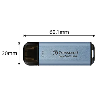 Transcend ESD300C 2TB, External SSD, USB 10Gbps, Type C Transcend ESD300C 2TB, External SSD, USB 10Gbps, Type C