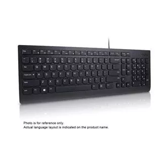Lenovo klávesnice Essential Wired (Black) CZ/SK Lenovo klávesnice Essential Wired (Black) CZ/SK