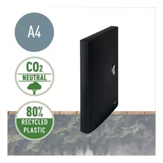 LEITZ Ekologický box na dokumenty RECYCLE, PP, černá