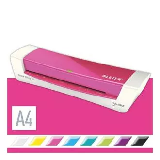 LEITZ iLAM Home Office A4 teplý laminátor, WOW růžová LEITZ iLAM Home Office A4 teplý laminátor, WOW růžová