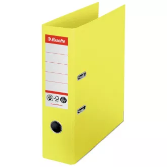 Esselte pákový pořadač No. 1 Co2 neutrální, 75 mm, žlutá Esselte pákový pořadač No. 1 Co2 neutrální, 75 mm, žlutá