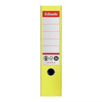 Esselte pákový pořadač No. 1 Co2 neutrální, 75 mm, žlutá Esselte pákový pořadač No. 1 Co2 neutrální, 75 mm, žlutá