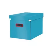 LEITZ Čtvercová krabice Click&Store COSY, velikost L (A4), klidná modrá