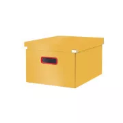 LEITZ Univerzální krabice Click&Store COSY, velikost M (A4), teplá žlutá