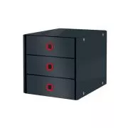 LEITZ Zásuvkový box Click&Store COSY, 3 zásuvky, sametově šedá