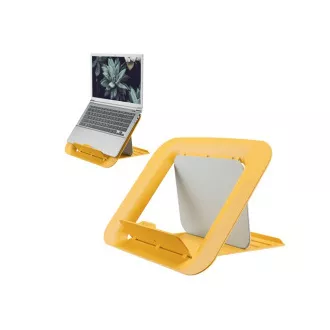 LEITZ Nastavitelný stojan pod notebook ERGO Cosy, teplá žlutá LEITZ Nastavitelný stojan pod notebook ERGO Cosy, teplá žlutá