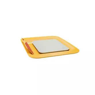 LEITZ Nastavitelný stojan pod notebook ERGO Cosy, teplá žlutá LEITZ Nastavitelný stojan pod notebook ERGO Cosy, teplá žlutá
