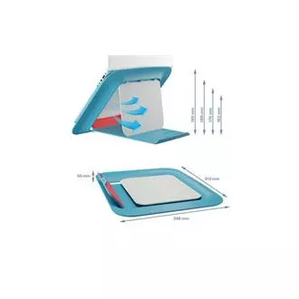 LEITZ Nastavitelný stojan pod notebook ERGO Cosy, klidná modrá LEITZ Nastavitelný stojan pod notebook ERGO Cosy, klidná modrá