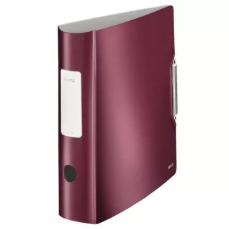 LEITZ Mobilní pořadač 180° Active STYLE, 75 mm, granátově červená LEITZ Mobilní pořadač 180° Active STYLE, 75 mm, granátově červená