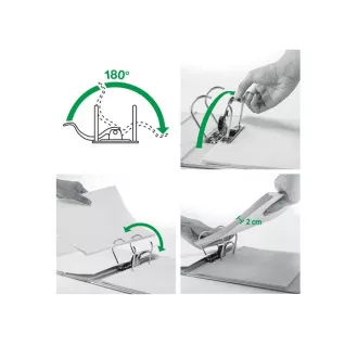 LEITZ Mobilní pořadač 180° Active UrbanChic, 65 mm, červená LEITZ Mobilní pořadač 180° Active UrbanChic, 65 mm, červená