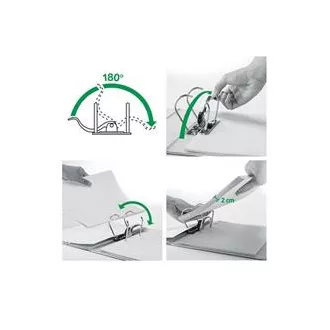 LEITZ Mobilní pořadač 180° Active UrbanChic, 65 mm, červená LEITZ Mobilní pořadač 180° Active UrbanChic, 65 mm, červená